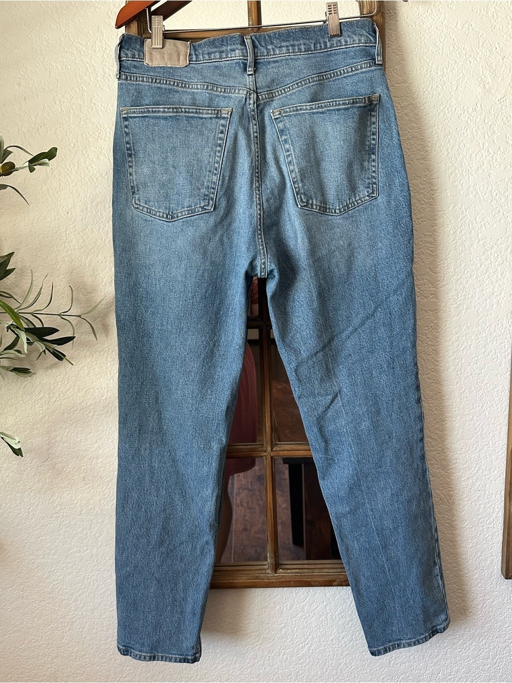 Everlane The Original Cheeky Jean Straight Leg Organic Cotton Jeans Capsule - Picture 4 of 12